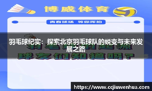 羽毛球纪实：探索北京羽毛球队的蜕变与未来发展之路